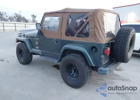 2002 Jeep Wrangler Sahara z USA, uszkodzony, nr VIN 1J4FA59S02P776657